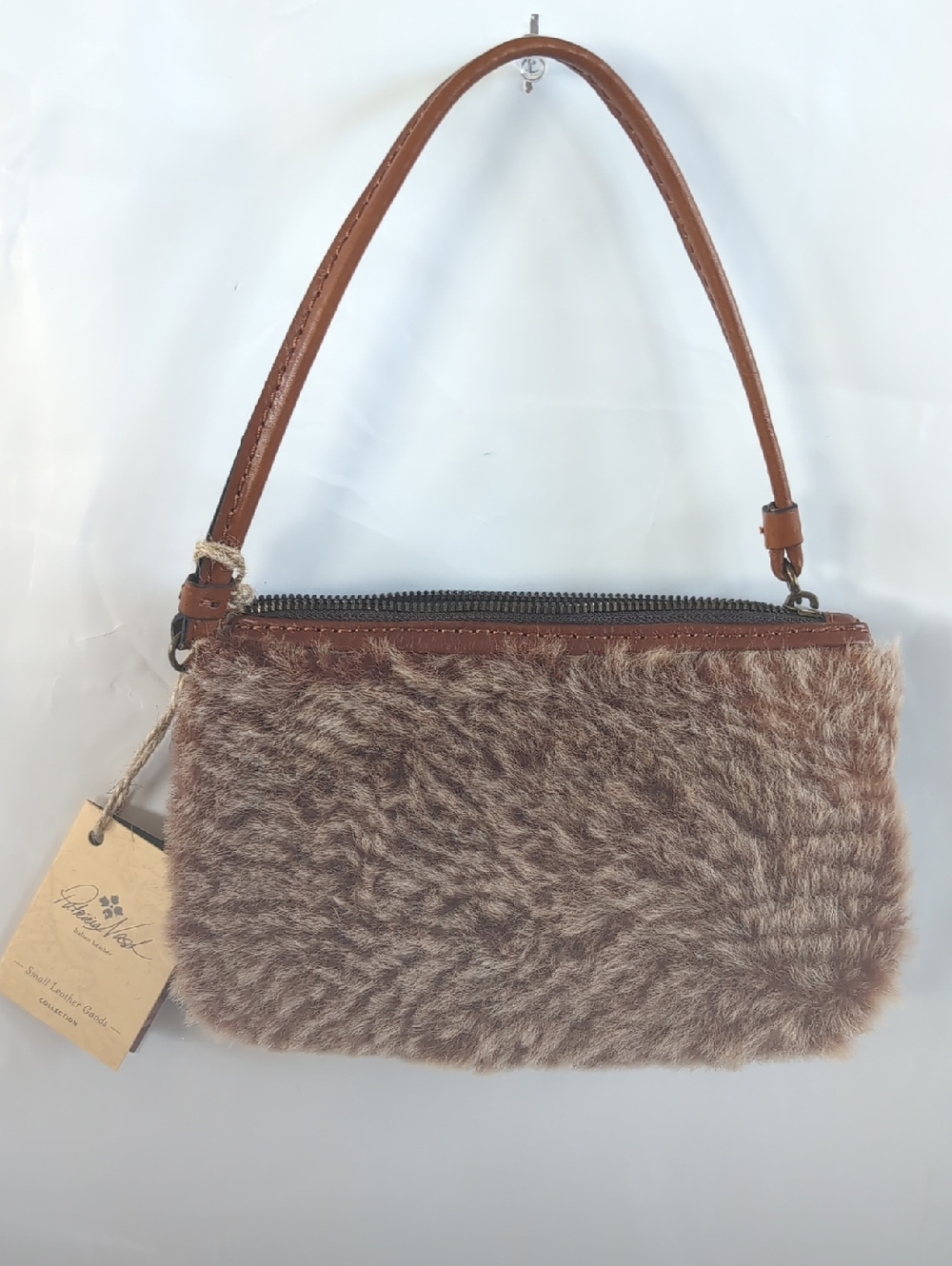 Patricia Nash Tan Piedmont Sherpa Wristlet